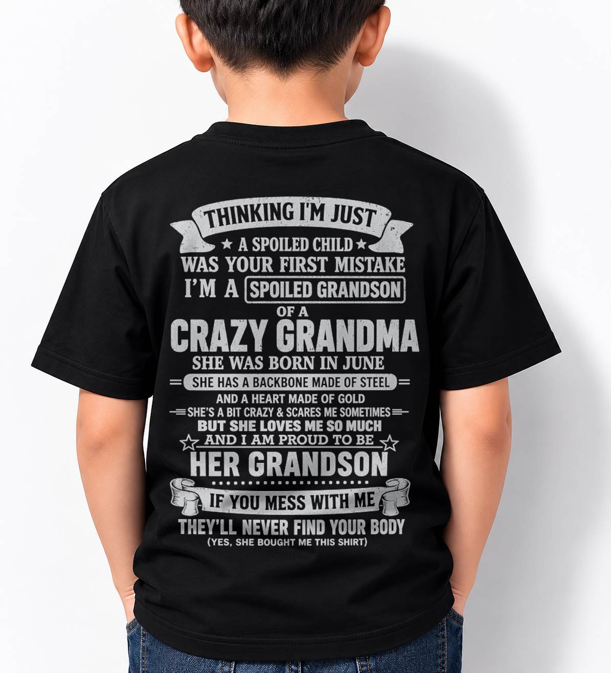 JUNE - GRANDMA’S PROTECTION MODE: ON - FROM GRANDMA - TLEE06 (SKU2607-06-06)