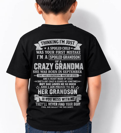 SEPTEMBER - GRANDMA’S PROTECTION MODE: ON - FROM GRANDMA - TLEE09 (SKU2607-06-09)