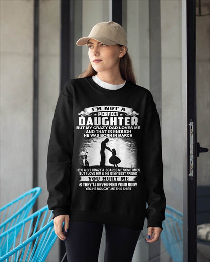 DAD BORN IN MARCH AND DAUGHTER BEST FRIENDS - FROM DAD - TLEE03 (SKU2605-166-03)