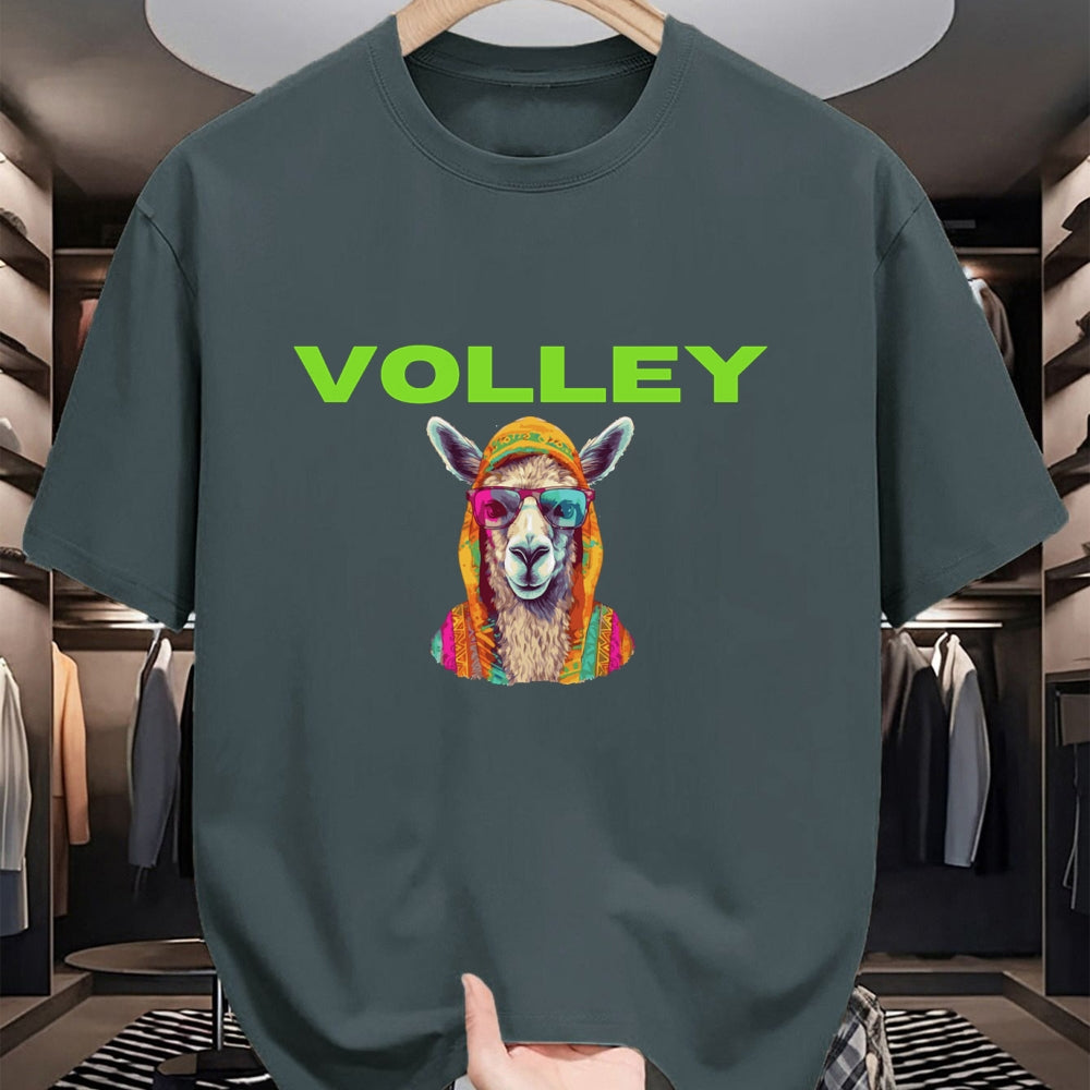 Funny Pickleball Shirt, Pickleball Lover Unisex T-Shirt/Hoodie/Sweatshirt HLT00 - Volley Llama Funny Pickleball Shirt Long Sleeve T-Shirt