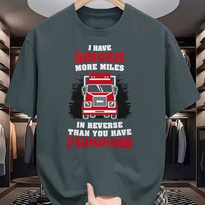 Best Truck Driver Life Shirt, Funny Trucker UnisexT-Shirt/Hoodie/Sweatshirt HLT00 - Truck Driver T-Shirt (2)