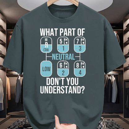 Best Truck Driver Life Shirt, Funny Trucker UnisexT-Shirt/Hoodie/Sweatshirt HLT00 - Funny Trucker Design for Men Women Truck Driver Manual Drive T-Shirt