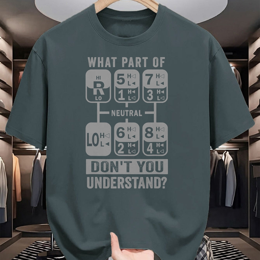 Best Truck Driver Life Shirt, Funny Trucker UnisexT-Shirt/Hoodie/Sweatshirt HLT00 - What Part Don't You Understand Truck Gear Trucker Driver T-Shirt