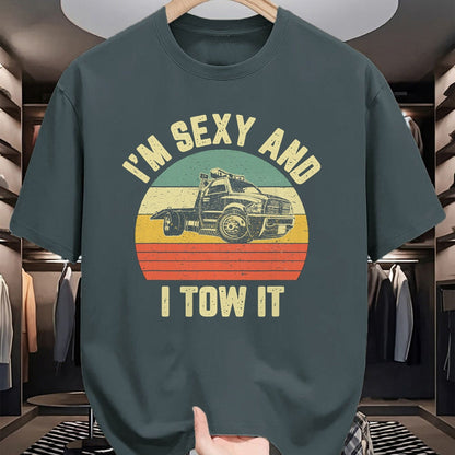 Best Truck Driver Life Shirt, Funny Trucker UnisexT-Shirt/Hoodie/Sweatshirt HLT00 - Tow Truck Driver Shirt Funny Towing Car Flat Bed Tow Truck T-Shirt
