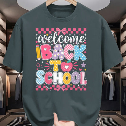 Best Student Shirt, Funny Back To School UnisexT-Shirt/Hoodie/Sweatshirt HLT00 - Welcome Back to School Happy First Day of School Teacher Kid T-Shirt