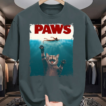 Cat Love Shirt, Funny Cat Lover Gift UnisexT-Shirt/Hoodie/Sweatshirt HLT00 - Paws Kitten Meow Parody Funny Cat Lover Gifts Cute Cat T-Shirt