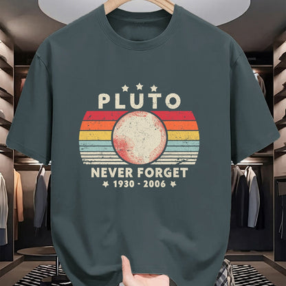 Best Wife Shirt, Wife and Husband Unisex T-Shirt/Hoodie/Sweatshirt HLT00 - Never Forget Pluto Shirt. Retro Style Funny Space Science T-Shirt