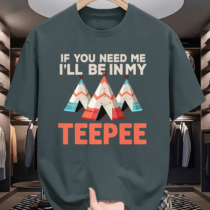 Native American T-Shirts, Vintage Native American Unisex T-Shirt/Hoodie/Sweatshirt HLT00 - Vintage Native American Teepee Indian