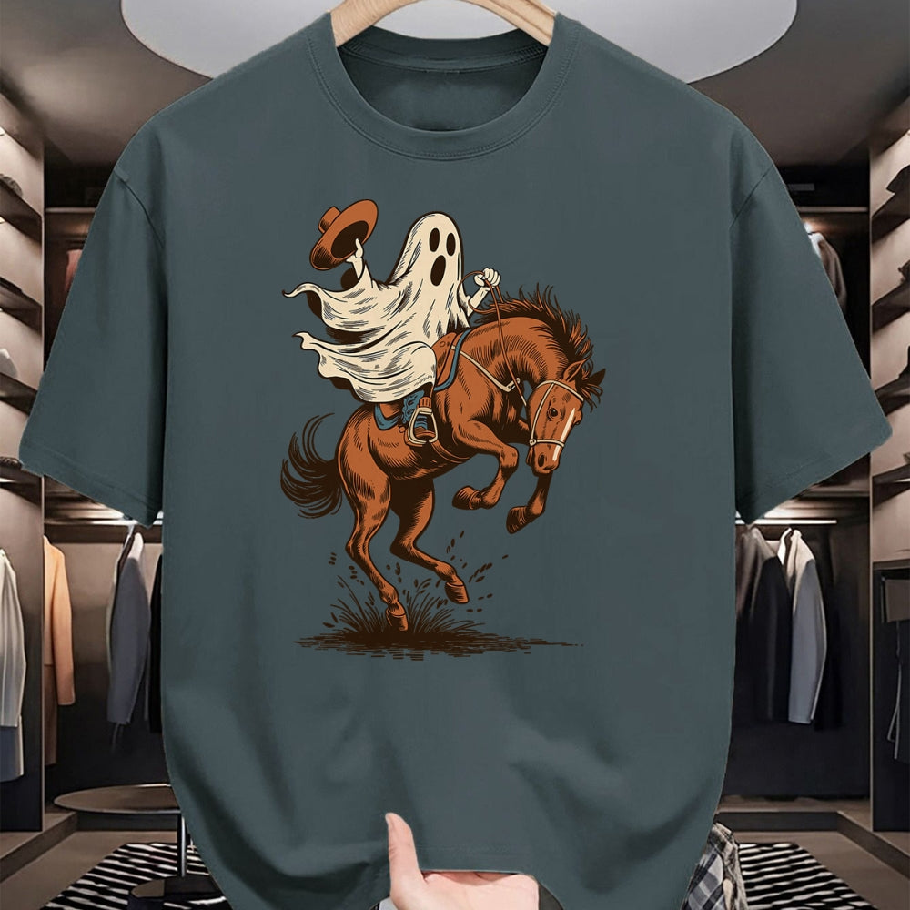 Best Horse Lover Shirt , Funny Horse UnisexT-Shirt/Hoodie/Sweatshirt HLT00 - Halloween Western Cowboy Ghost Rodeo Horse Country T-Shirt