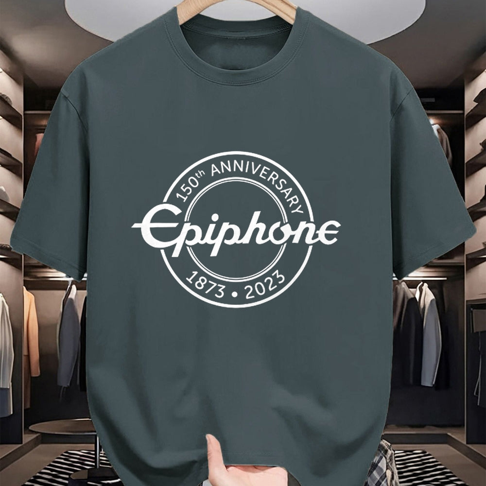 Guitar Lover Shirt, Funny Guitar UnisexT-Shirt/Hoodie/Sweatshirt HLT00 - Epiphone 150th Anniversary T-Shirt - Guitar Apparel - Unisex-Adults, Unisex-Kids - Black - Small - S