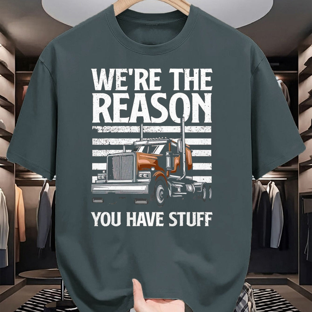 Best Truck Driver Life Shirt, Funny Trucker UnisexT-Shirt/Hoodie/Sweatshirt HLT00 - Funny Trucker Design for Men Big Rig Trucker Truck Driver T-Shirt, Men, Black, Small