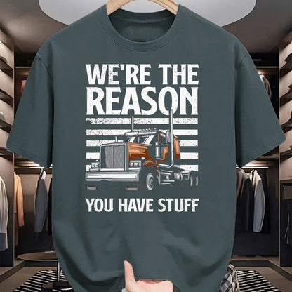 Best Truck Driver Life Shirt, Funny Trucker UnisexT-Shirt/Hoodie/Sweatshirt HLT00 - Funny Trucker Design for Men Big Rig Trucker Truck Driver T-Shirt, Men, Black, Small