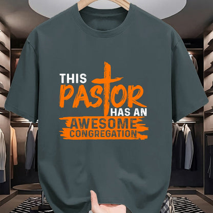 Best Wife Shirt, Wife and Husband Unisex T-Shirt/Hoodie/Sweatshirt HLT00 - Funny Pastor Appreciation Gift Men Christian Church Priest T-Shirt