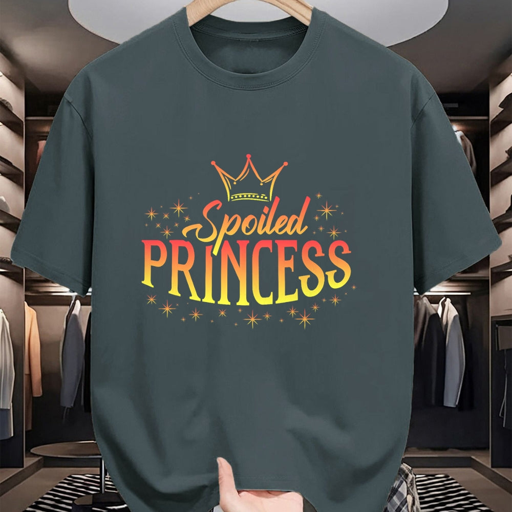 Best Wife Shirt, Wife and Husband Unisex T-Shirt/Hoodie/Sweatshirt HLT00 - Spoiled Princess High Maintenance Spoiled Kids Brats Girls T-Shirt