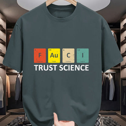 Best Doctor Shirt, Funny Doctor UnisexT-Shirt/Hoodie/Sweatshirt HLT00 - Fauci Trust Science Periodic Table - Team Doctor Anthony T-Shirt