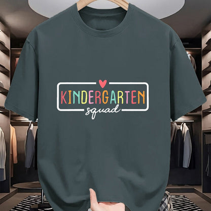 Best Student Shirt, Funny Back To School UnisexT-Shirt/Hoodie/Sweatshirt HLT00 - Kindergarten Team Crew Kinder Squad Back to School Teacher T-Shirt