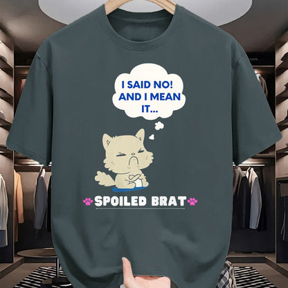 Best Wife Shirt, Wife and Husband Unisex T-Shirt/Hoodie/Sweatshirt HLT00 - Funny Cute Spoiled Brat Cat T-Shirt