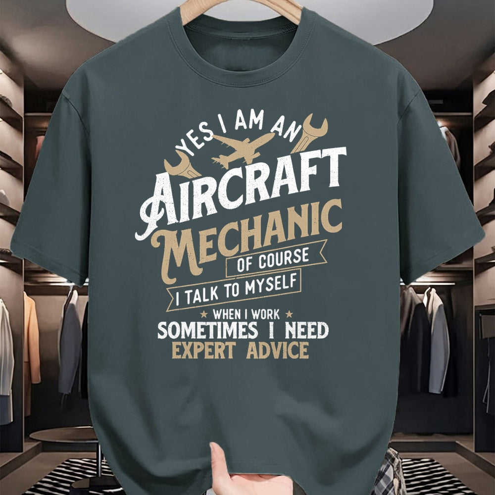 Best Mechanic Life Shirt, Funny Mechanic UnisexT-Shirt/Hoodie/Sweatshirt HLT00 - Yes I Am an Aircraft Mechanic - Airplane Aviation Technician T-Shirt
