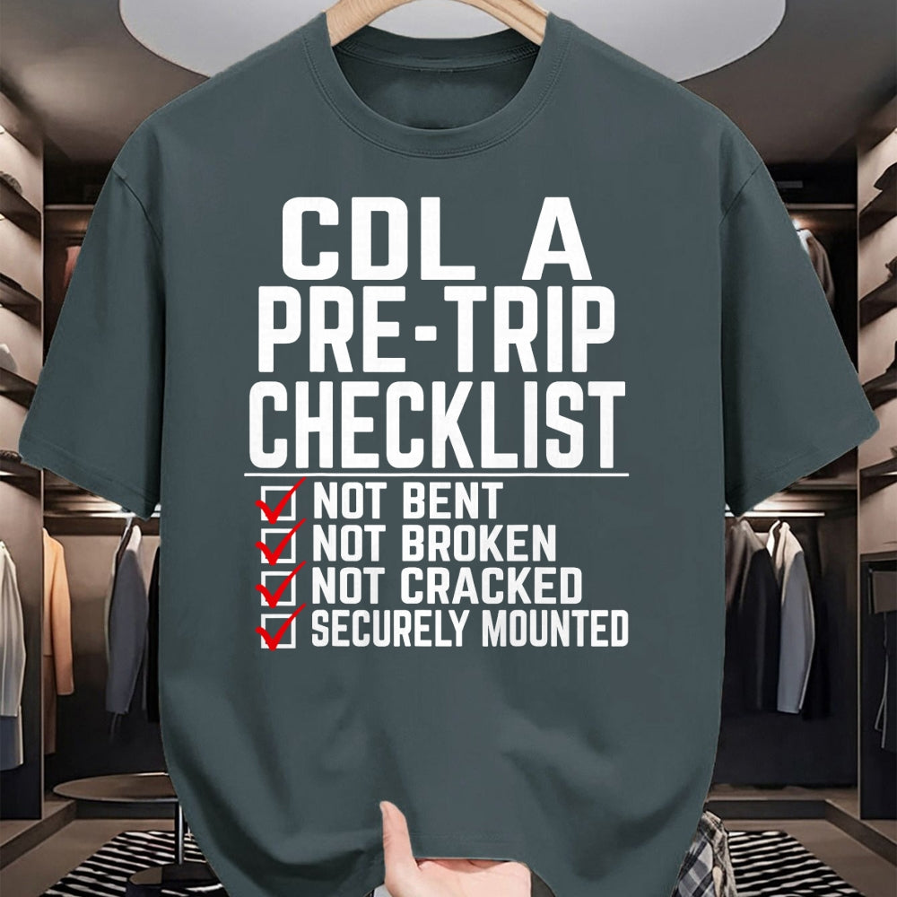 Best Truck Driver Life Shirt, Funny Trucker UnisexT-Shirt/Hoodie/Sweatshirt HLT00 - Cool CDL Trucker Art for Men Women Trucking CDL Truck Driver T-Shirt (1)