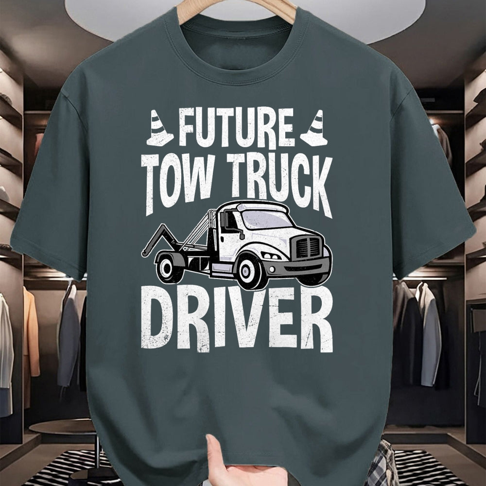 Best Truck Driver Life Shirt, Funny Trucker UnisexT-Shirt/Hoodie/Sweatshirt HLT00 - Tow Truck Driving Student - Future Tow Truck Driver Gifts T-Shirt