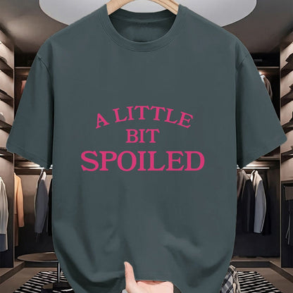 Best Wife Shirt, Wife and Husband Unisex T-Shirt/Hoodie/Sweatshirt HLT00 - A little bit spoiled T-Shirt