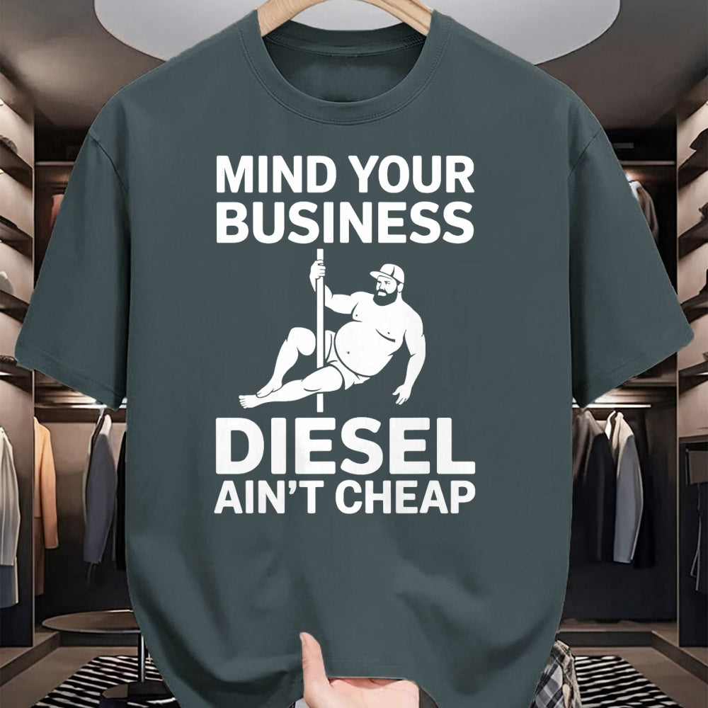 Best Truck Driver Life Shirt, Funny Trucker UnisexT-Shirt/Hoodie/Sweatshirt HLT00 - Mind Your Business Diesel Ain't Cheap T-Shirt