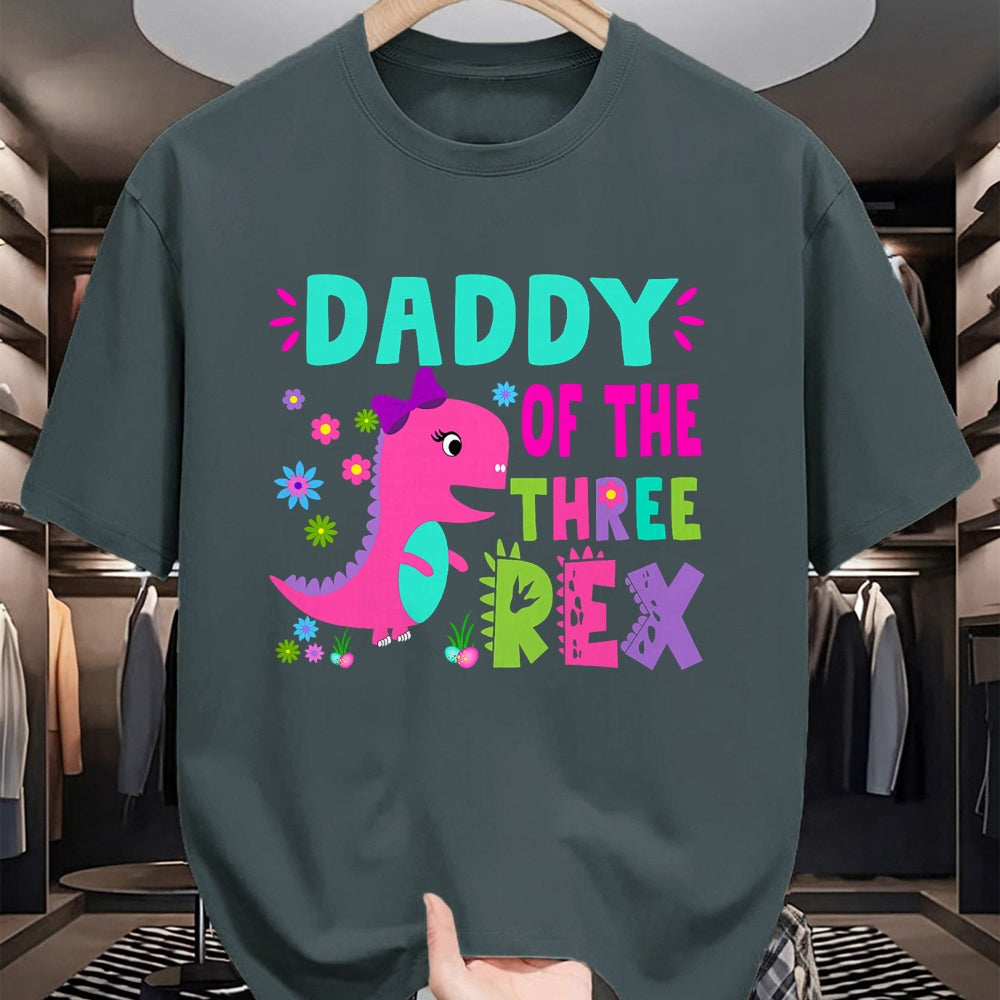 Best Dinosaur Lover Shirt, Funny Dinosaur UnisexT-Shirt/Hoodie/Sweatshirt HLT00 - Family Saurus Matching Family THREE Rex T-Rex Dinosaur Birthday Family T-Shirt