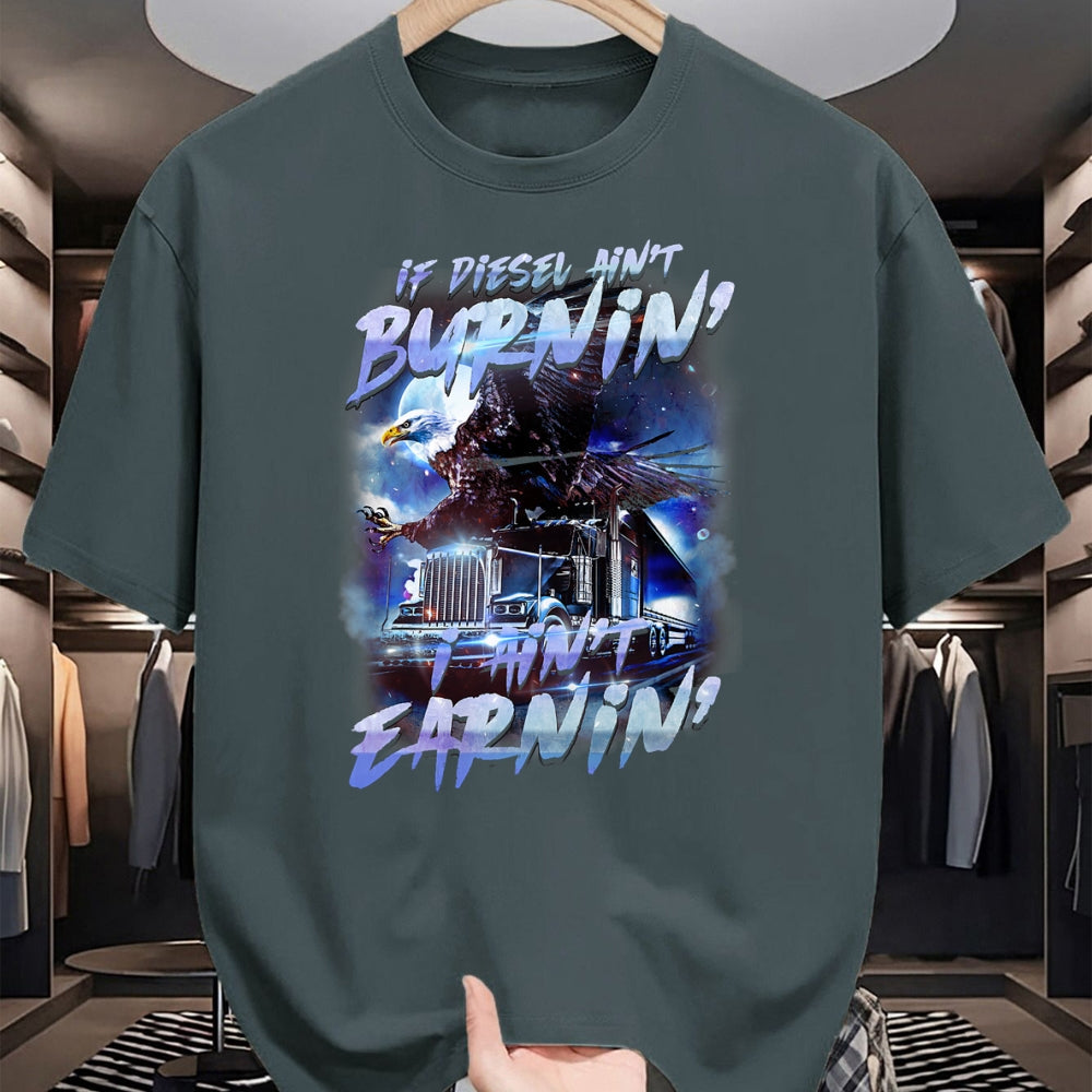 Best Truck Driver Life Shirt, Funny Trucker UnisexT-Shirt/Hoodie/Sweatshirt HLT00 - Truck Driver Design For Men Dad Big Rig Semi-Trailer Truckin T-Shirt (1)