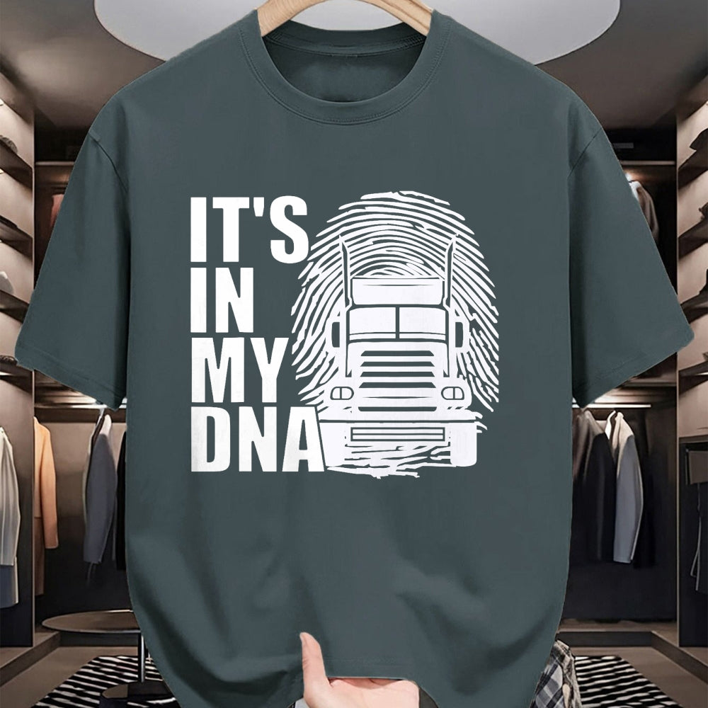 Best Truck Driver Life Shirt, Funny Trucker UnisexT-Shirt/Hoodie/Sweatshirt HLT00 - Truck Driver Trucker It's In My DNA - Truck Driver T-Shirt