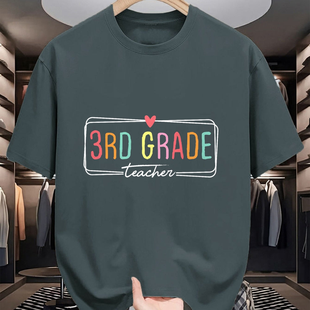 Best Student Shirt, Funny Back To School UnisexT-Shirt/Hoodie/Sweatshirt HLT00 - Third Grade Teacher Life 3rd Grade Back to School Heart Love T-Shirt