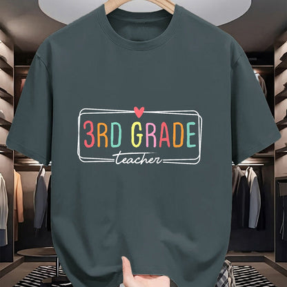 Best Student Shirt, Funny Back To School UnisexT-Shirt/Hoodie/Sweatshirt HLT00 - Third Grade Teacher Life 3rd Grade Back to School Heart Love T-Shirt