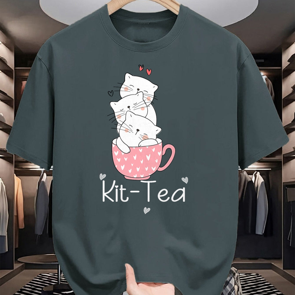 Cat Love Shirt, Funny Cat Lover Gift UnisexT-Shirt/Hoodie/Sweatshirt HLT00 - Kit Tea Gift Cat Lover Gift Funny Animal Love T-Shirt Cool T-Shirt