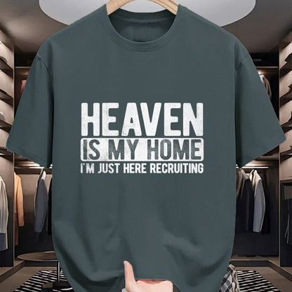 Christian Tee, Christian Faith Unisex T-Shirt/Hoodie/Sweatshirt HLT00 - Heaven Is My Home Christian Religious Jesus T-Shirt