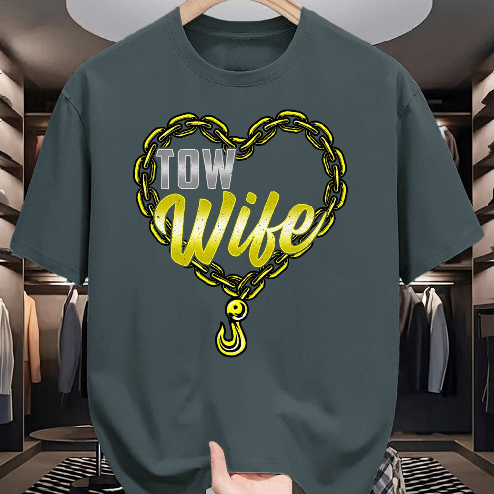 Best Truck Driver Life Shirt, Funny Trucker UnisexT-Shirt/Hoodie/Sweatshirt HLT00 - Tow Wife Tow Truck Driver Wife Tow Trucker T-Shirt