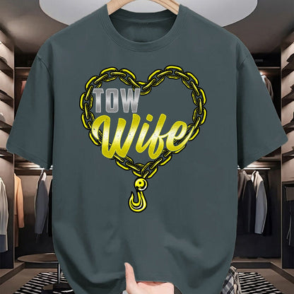 Best Truck Driver Life Shirt, Funny Trucker UnisexT-Shirt/Hoodie/Sweatshirt HLT00 - Tow Wife Tow Truck Driver Wife Tow Trucker T-Shirt