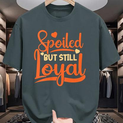 Best Wife Shirt, Wife and Husband Unisex T-Shirt/Hoodie/Sweatshirt HLT00 - Gift for wife T shirt, spoiled wife   Womens Funny Wife Spoiled But Still Loyal Spoiled Wife V-Neck (1)
