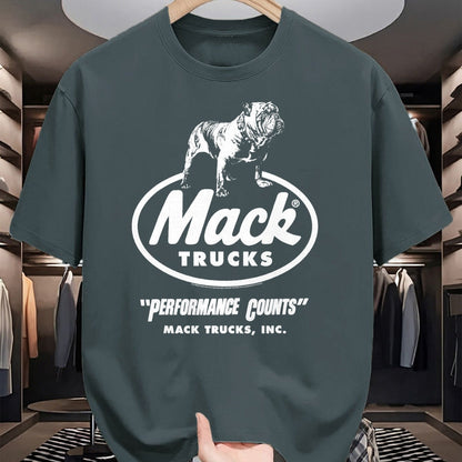 Best Truck Driver Life Shirt, Funny Trucker UnisexT-Shirt/Hoodie/Sweatshirt HLT00 - Mack Trucks Performance Counts Bulldog Logo Trucking T-Shirt