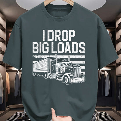 Best Truck Driver Life Shirt, Funny Trucker UnisexT-Shirt/Hoodie/Sweatshirt HLT00 - Funny Trucker Art for Men Women Kids Trucking Truck Driver T-Shirt, Men, Black, Large