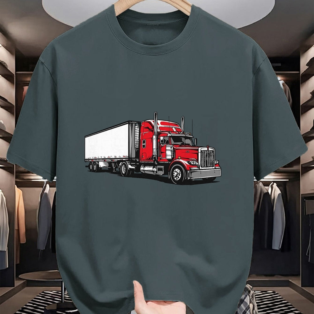 Best Truck Driver Life Shirt, Funny Trucker UnisexT-Shirt/Hoodie/Sweatshirt HLT00 - Semi Truck Driver T-Shirt, Men, Black, 3X-Large