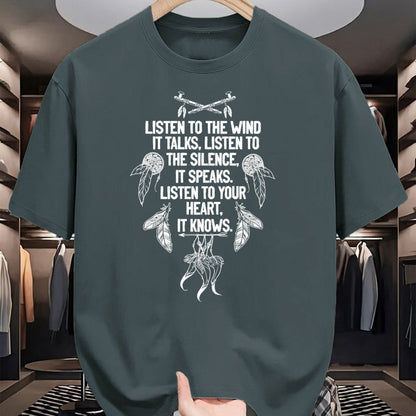 Native American T-Shirts, Vintage Native American Unisex T-Shirt/Hoodie/Sweatshirt HLT00 - Native American Dreamcatcher Poem Women
