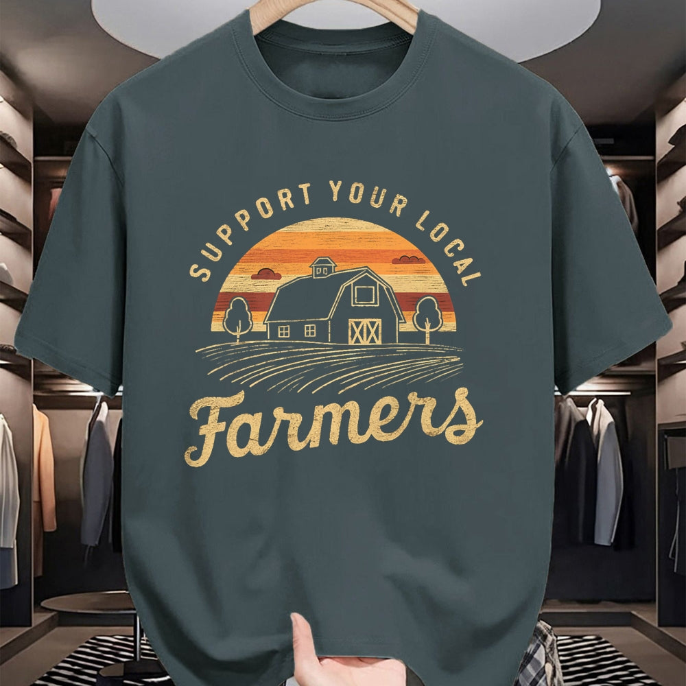 Best Farmer Life Shirt, Funny Farmer UnisexT-Shirt/Hoodie/Sweatshirt HLT00 - Farm Boys Shirts Support Your Local Farmers Farming Lover T-Shirt