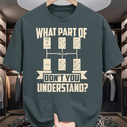 Best Truck Driver Life Shirt, Funny Trucker UnisexT-Shirt/Hoodie/Sweatshirt HLT00 - Trucker What Don't You Understand Man Truck Driver T-Shirt