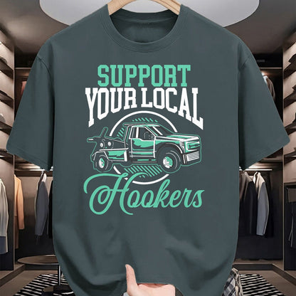 Best Truck Driver Life Shirt, Funny Trucker UnisexT-Shirt/Hoodie/Sweatshirt HLT00 - Tow Truck Driver Proud Trucker Towing Tow Trucker T-Shirt