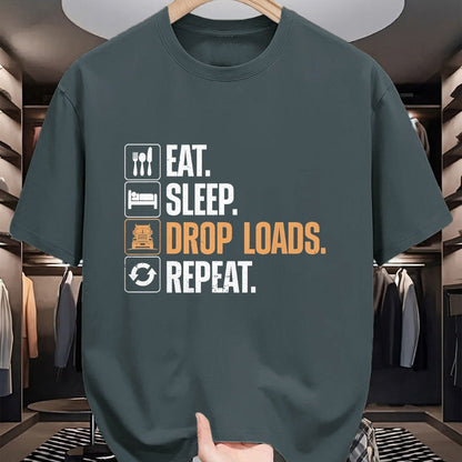 Best Truck Driver Life Shirt, Funny Trucker UnisexT-Shirt/Hoodie/Sweatshirt HLT00 - Funny Truck Driver Art for Men Dad Trucking Mechanic Trucker T-Shirt Small