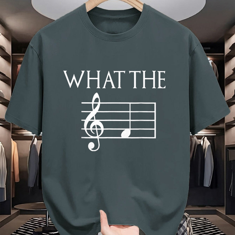 Guitar Lover Shirt, Funny Guitar UnisexT-Shirt/Hoodie/Sweatshirt HLT00 - What The F Musical Note T-Shirt