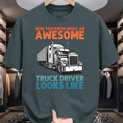 Best Truck Driver Life Shirt, Funny Trucker UnisexT-Shirt/Hoodie/Sweatshirt HLT00 - Truck Driver Art for Men Women Truck Driver Trucking Trucker T-Shirt