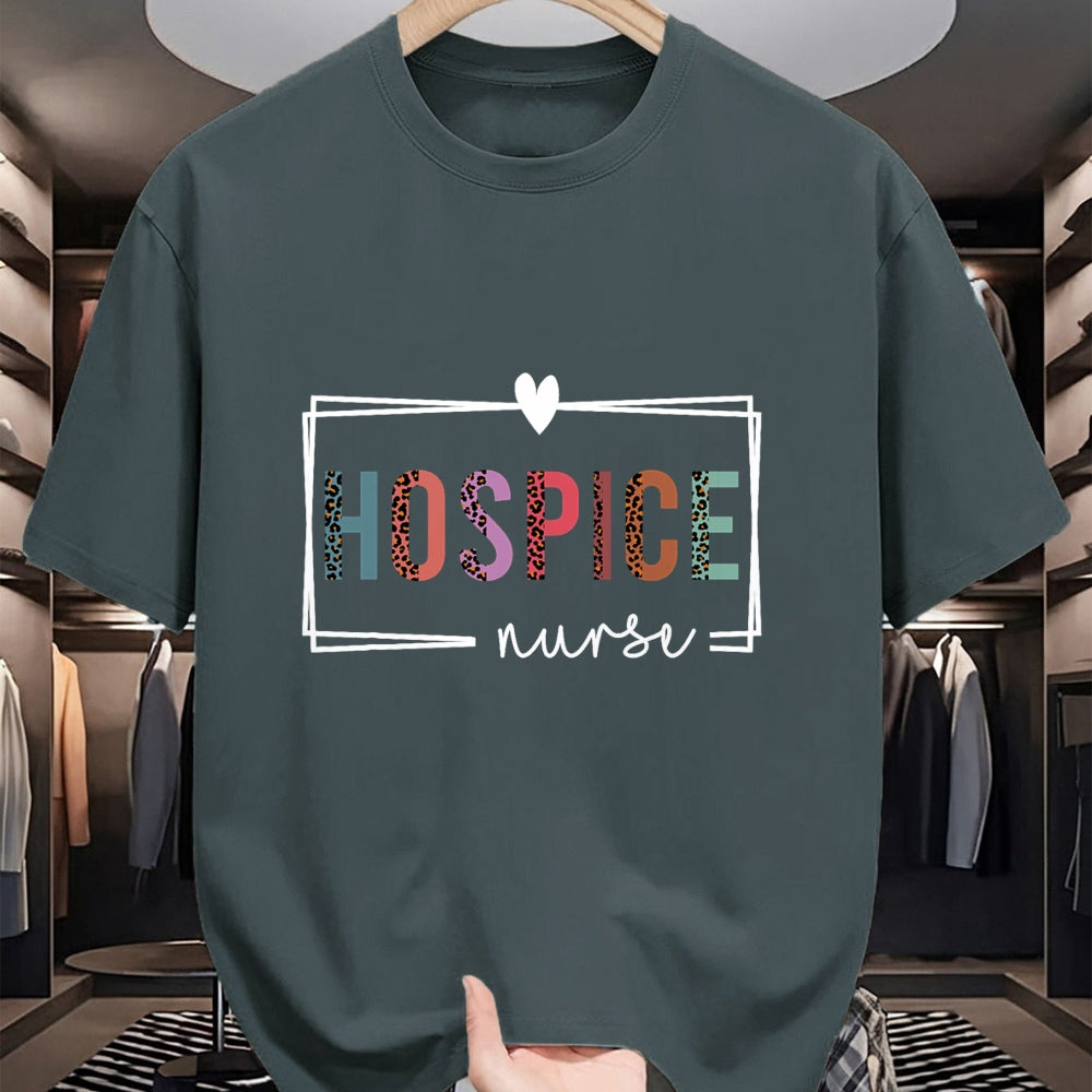 Funny Nurse Shirt, Nurse Unisex T-Shirt/Hoodie/Sweatshirt HLT00 - Hospice Nurse Hospice Nurse Nurses Day T-Shirt