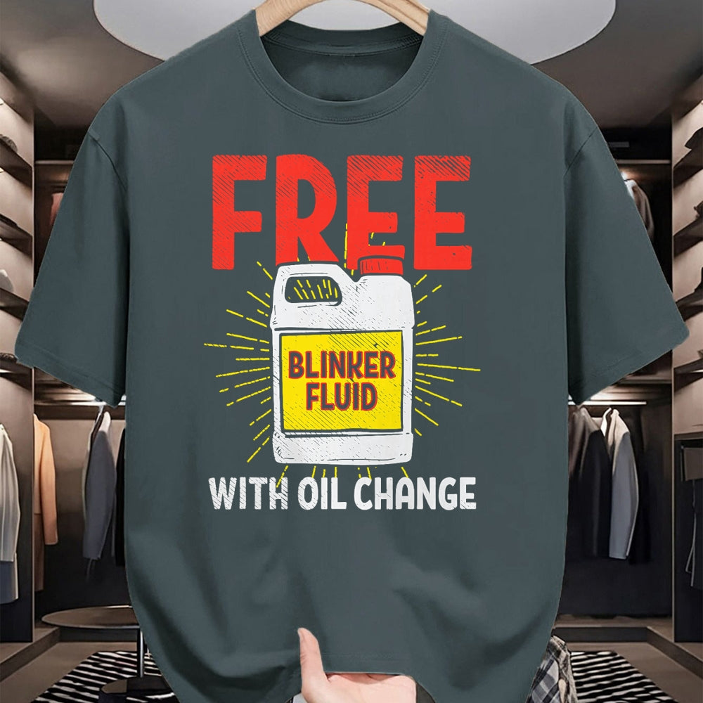 Best Mechanic Life Shirt, Funny Mechanic UnisexT-Shirt/Hoodie/Sweatshirt HLT00 - Free Blinker Fluid With Oil Change Funny Auto Mechanic T-Shirt