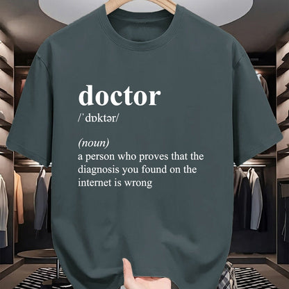 Best Doctor Shirt, Funny Doctor UnisexT-Shirt/Hoodie/Sweatshirt HLT00 - Funny Cool Doctor Definition T-Shirt