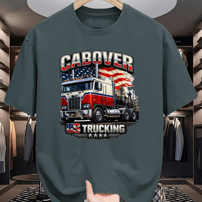 Best Truck Driver Life Shirt, Funny Trucker UnisexT-Shirt/Hoodie/Sweatshirt HLT00 - US Truck Cabover Us Trucking Trucker Outfit Driver T-Shirt